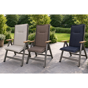 Hochlehner Stuhlauflage Stuhlpolster Sitzauflage Auflage L120xB50xH6cm