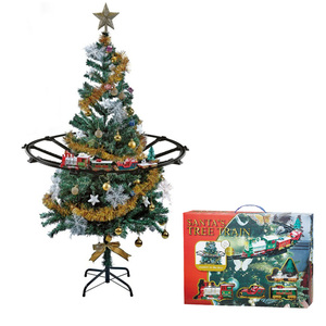 Weihnachtszug Zug Licht Sound Weihnachtsdekoration 87xL274cm Batterie