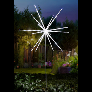 LED Gartenstecker Polarstern kaltwei DIA 50xH95cm Batterie