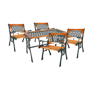 5tlg Gartengarnitur Gartenm�bel Outdoorm�bel Gusseisen Wetterfest