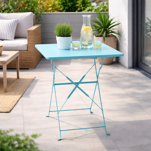 Bistrotisch Klapptisch Campingtisch Balkontisch T�rkis B60xH71cm