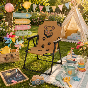 Kinder Campingstuhl Klappstuhl Gartenstuhl Campingstuhl Outdoor L�we 