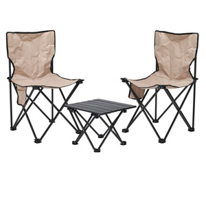 3tlg Campingmbelset Campingstuhl Campingtisch Outdoor inkl Tasche 