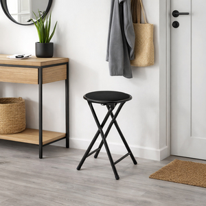 Klapphocker Klappstuhl K�chenhocker Hocker Sitzhocker Schwarz 30cm