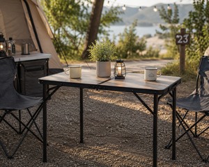 Campingtisch Outdoortisch Gartentisch klappbar Alu 90x60x40/70cm