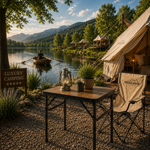 Campingtisch Outdoortisch Gartentisch klappbar Alu 60x45x26/56cm