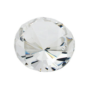 Glasstein, Form Diamant, kristall klar