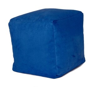 Sitzwrfel Alka Royal Blau gro 40 x 40 x 40 mit Fllung