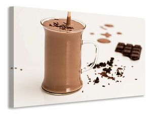 Leinwandbild Ssser Schokoladen Smoothie