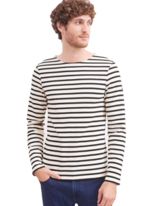 Saint James Herren Shirt gestrickt Meridien Moderne 6870 gestreift 100% Baumwolle Gr.M, Gr.L, Gr.XL, Gr.XXL, Gr.3XL, Gr.4XL