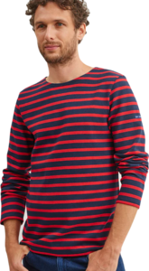 Saint James Herren Shirt gestrickt Meridien Moderne 6870 gestreift 100% Baumwolle Gr.M, Gr.L, Gr.XL, Gr.XXL, Gr.3XL, Gr.4XL