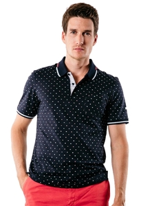 Saint James Herren Poloshirt navy Flaggen Gr.M, Gr.L, Gr.XL, Gr.XXL, Gr. XXXL