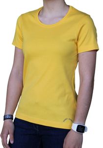 Saint James Damen Shirt uni rot oder gelb 100% Baumwolle Ajaccio