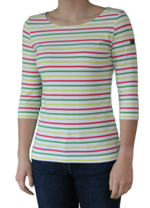 Saint James Da. Bretagne Shirt 3/4 Arm Garde Cote