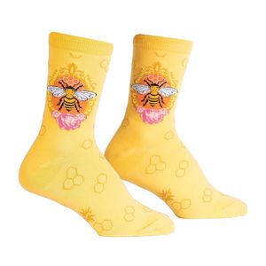 Sock it to me - Damen Socken - Queen bee fr Bienen Freunde Gr.36-42 One Size