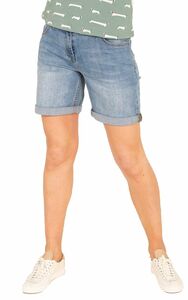Brakeburn Damen Jeanshose kurz