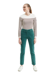 Saint James Damen 5 Pocket Jeans grn Gr.36, Gr.38, Gr.40, Gr.42, Gr.44, Gr.46