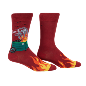 Sock it to me - Dumpster fire Gr.42-47 One Size