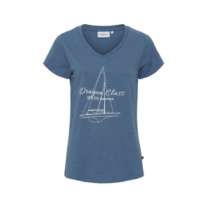 Sea Ranch Ada T-Shirt Bio-Baumwolle mit Logo Druck angenehmer Tragekomfort