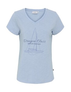 Sea Ranch Ada T-Shirt Bio-Baumwolle mit Logo Druck angenehmer Tragekomfort