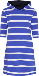 Sea Ranch maritimes Damen Hoodie Kleid Blockstreifen blau wei rot Gr. S, M, L, XL, XXL