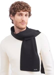 Saint James Schal Wollschal blau rot schwarzUnisex Einheitsgr��e 100% Wolle