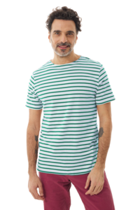 Mousqueton Herren Shirt Batelou Jersey 100% Baumwolle Ringelshirt