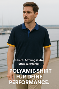 Saint James Herren Polo Pascal Polyamid Anti UV Gr.M, Gr.L, Gr.XL, Gr.XXL, Gr. XXXL