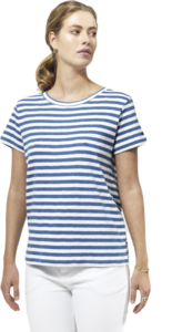 Red Green Damen Chanel T-Shirt Slub Baumwolle 