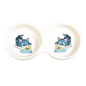 Trixie Keramik-Doppelnapf fr Katzen