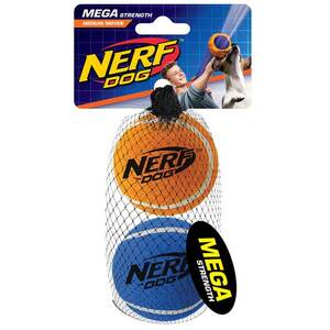 NERF DOG Tennis Balls megastark - 6,4 cm / 2 Stck