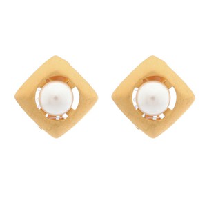 Misaki Damen Ohrring Ohrclip Gold MIRAMAR QCRCMIRAMAR