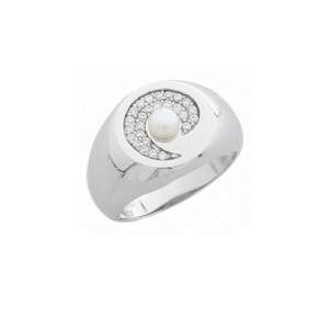 Misaki Damen Ring silber SPIRALE QCURSPIRALE