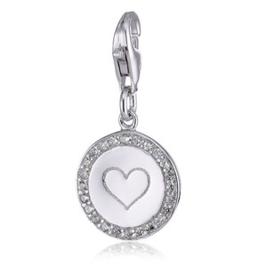 s.Oliver Jewel Damen Anhnger Charm Silber Herz SOCHA/112 - 387125