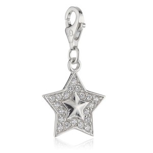 s.Oliver Jewel Damen Anhnger Charm Silber Stern SOCHA/214 - 464864