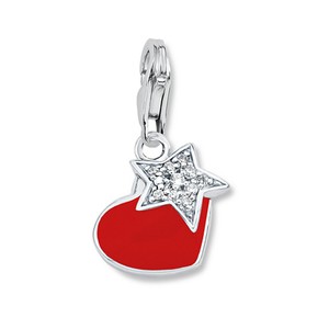 s.Oliver Jewel Damen Anh�nger Charm Silber Herz SOCHA/216 - 465069