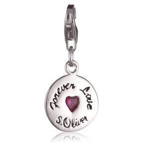 s.Oliver Jewel Damen Anhnger Charm Silber Love SOAKT/126 - 405843