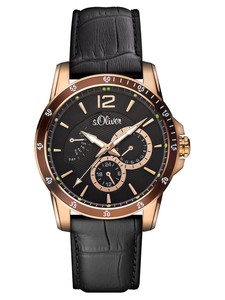s.Oliver Herren Uhr Armbanduhr SO-2845-LM