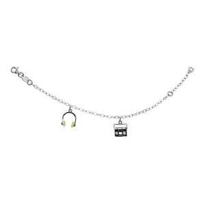 Scout Kinder Armband Kinderarmband Silber Schuh Gitarre Boys 260222100