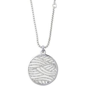 Esprit Damen Kette Edelstahl Zirkonia Glamour ESNL03425A800