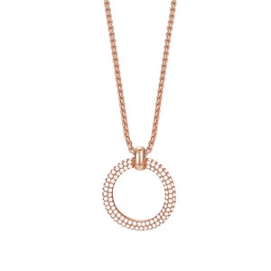 Esprit Damen Kette Edelstahl Ros� Peribess ESNL03009C420