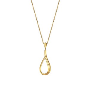 Esprit Damen Kette Collier Edelstahl Gold Chic ESNL13367B800