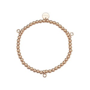 Esprit Damen Armband Edelstahl Ros� Charmsarmband ESBR11695B165