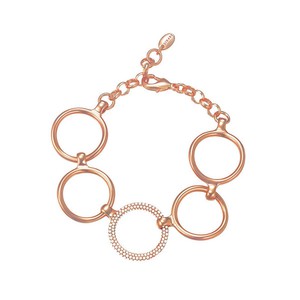 Esprit Damen Armband Edelstahl Ros� Peribess ESBR01858C180