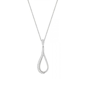 Esprit Damen Kette Collier Edelstahl Zirkonia Daria ESNL02948A800