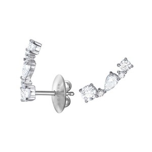 Esprit Damen Ohrringe Ohrstecker Silber Zirkonia Diadem ESER92990A000
