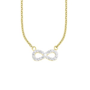 s.Oliver Jewel Damen Kette Silber Zyrkonia Infinity 2012464