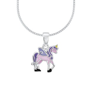 Prinzessin Lillifee Kinder Kids Halskette Silber Einhorn Rosie 2013154