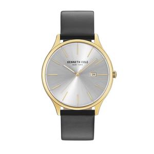 Kenneth Cole New York Herren Uhr Armbanduhr Leder KC15096001