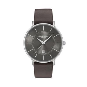 Kenneth Cole New York Herren Uhr Armbanduhr Leder KC15097005